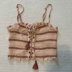 Forever 21 peach tank top